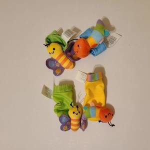 Moon and Stars Hands and Feet Discovery Rattle Set